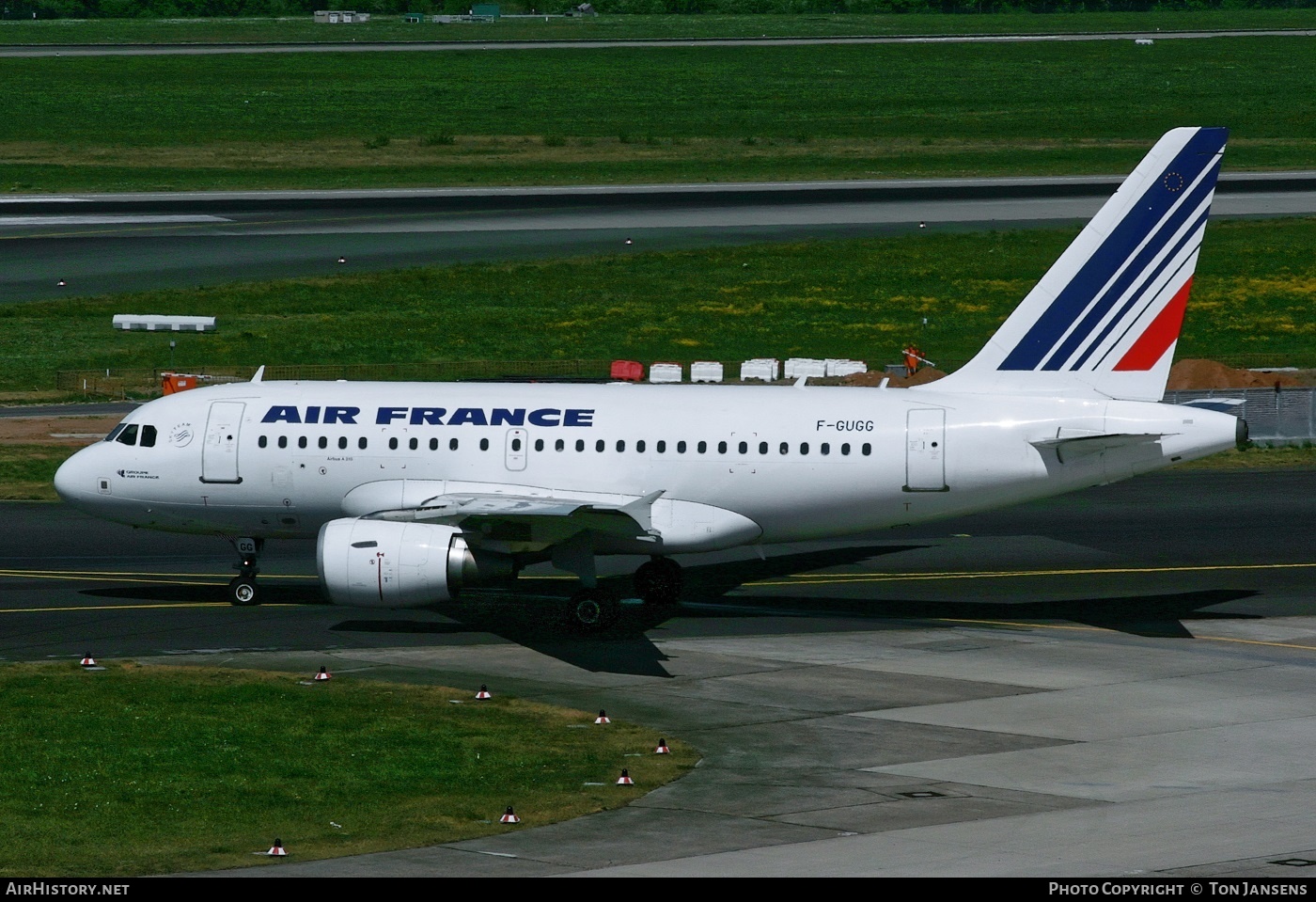 Aircraft Photo of F-GUGG | Airbus A318-111 | Air France | AirHistory.net #555971