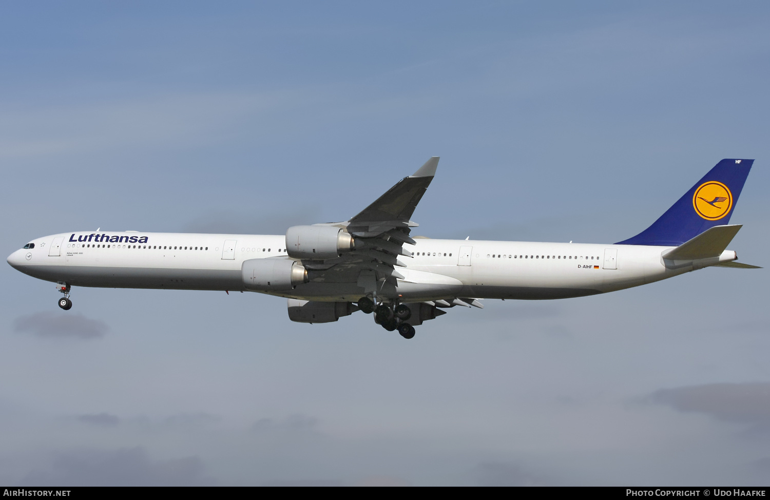 Aircraft Photo of D-AIHF | Airbus A340-642 | Lufthansa | AirHistory.net #555983