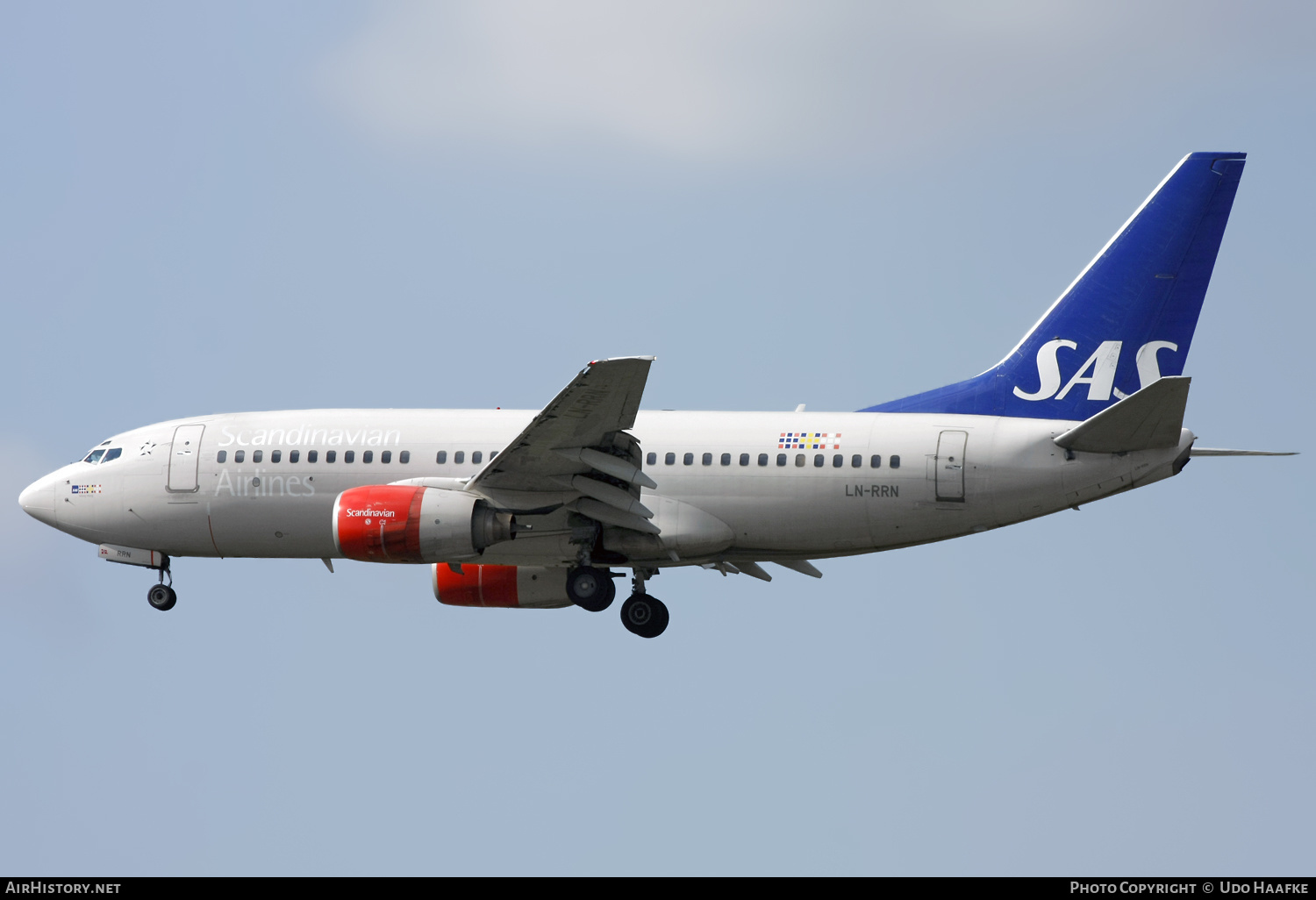 Aircraft Photo of LN-RRN | Boeing 737-783 | Scandinavian Airlines - SAS | AirHistory.net #555989