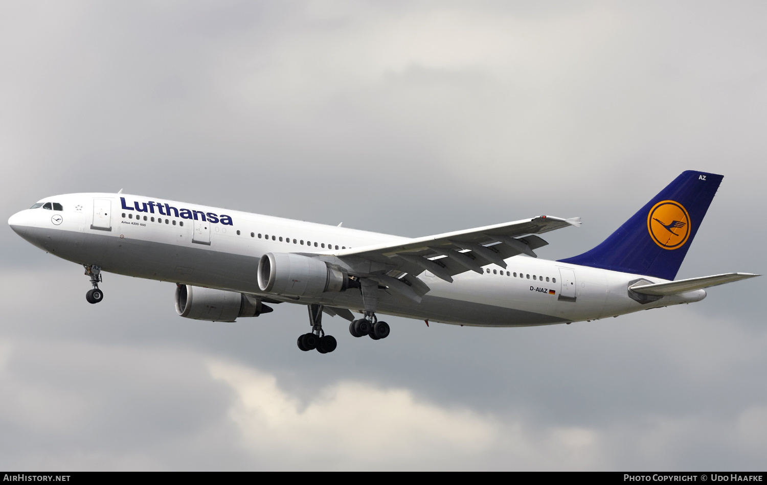 Aircraft Photo of D-AIAZ | Airbus A300B4-605R | Lufthansa | AirHistory.net #555996
