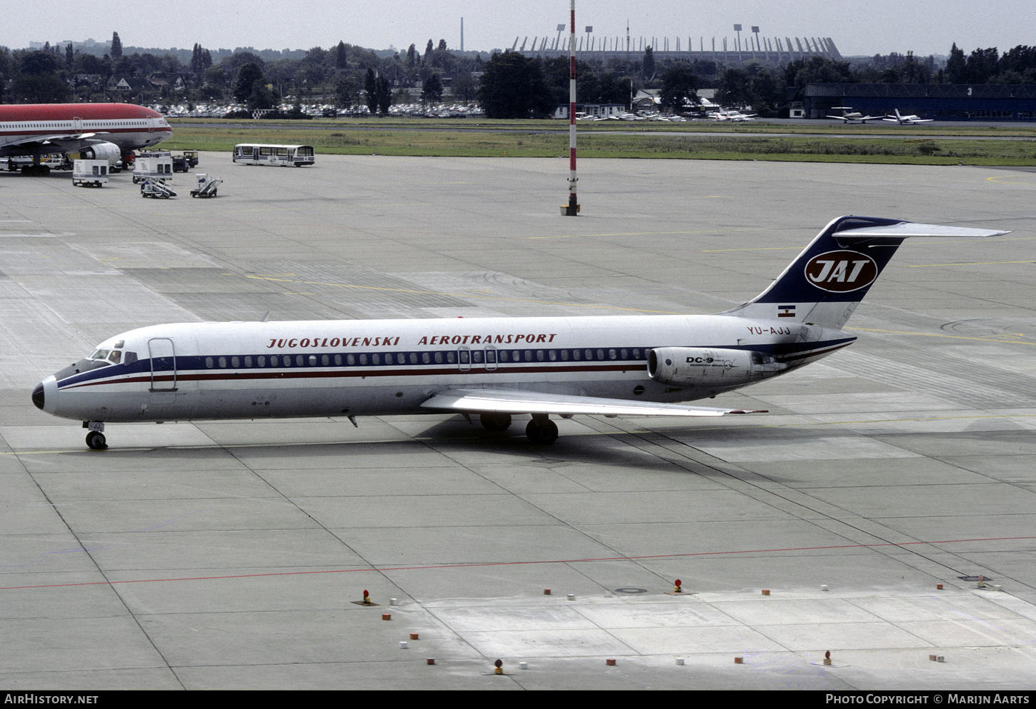 Aircraft Photo of YU-AJJ | McDonnell Douglas DC-9-32 | JAT Yugoslav Airlines - Jugoslovenski Aerotransport | AirHistory.net #556000