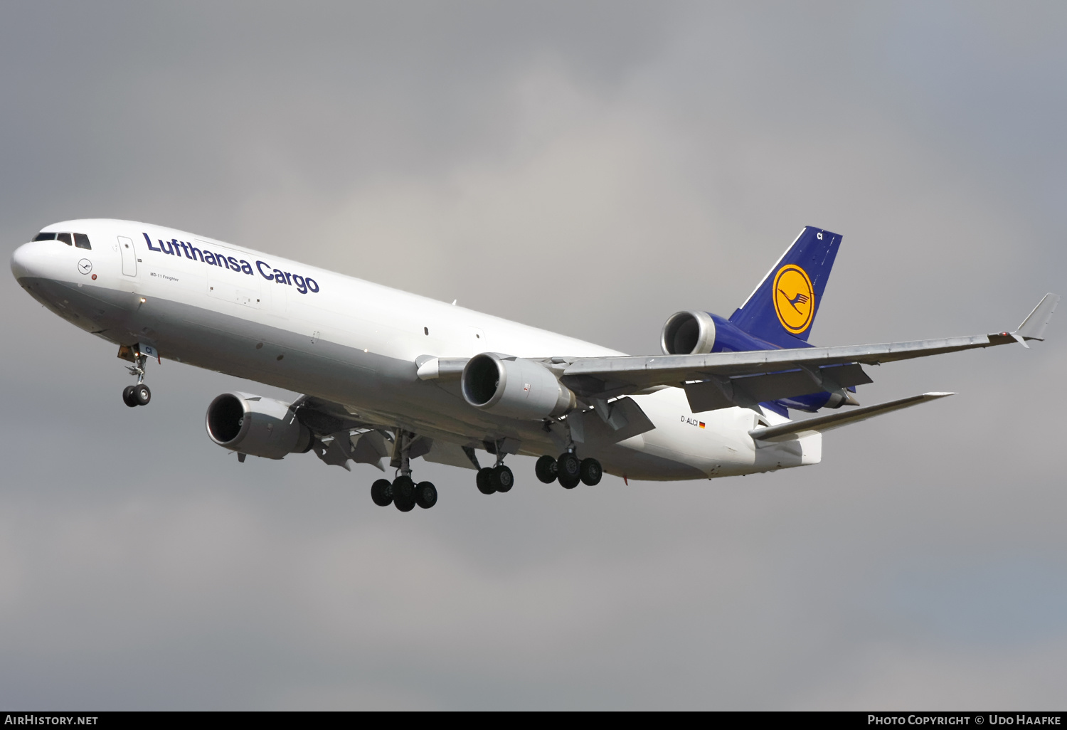 Aircraft Photo of D-ALCI | McDonnell Douglas MD-11F | Lufthansa Cargo | AirHistory.net #556010