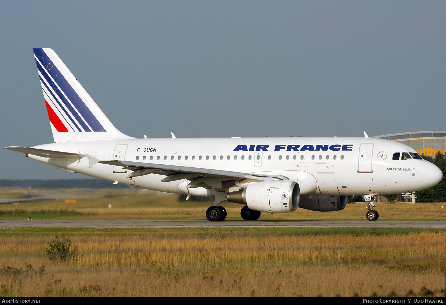 Aircraft Photo of F-GUGN | Airbus A318-111 | Air France | AirHistory.net #556015