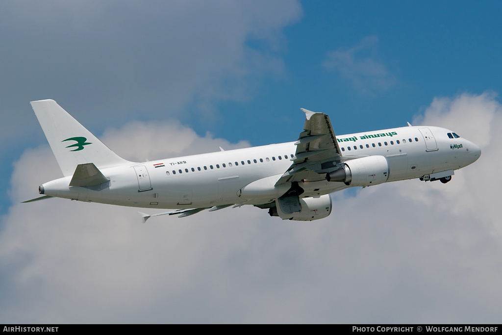 Aircraft Photo of YI-ARB | Airbus A320-214 | Iraqi Airways | AirHistory.net #556026