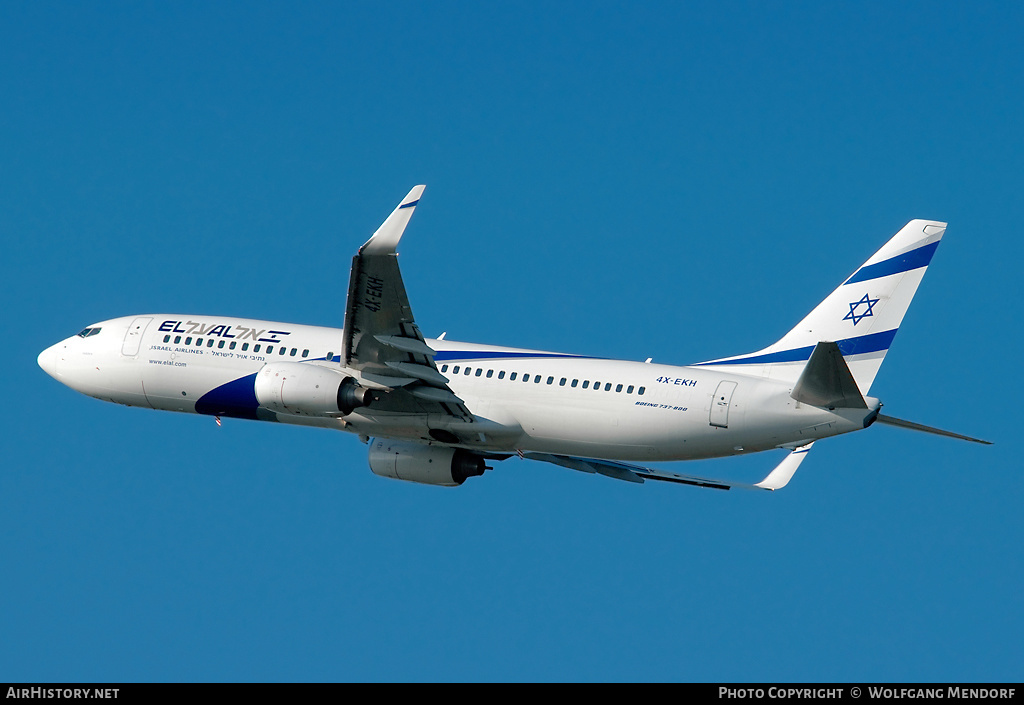 Aircraft Photo of 4X-EKH | Boeing 737-85P | El Al Israel Airlines | AirHistory.net #556037