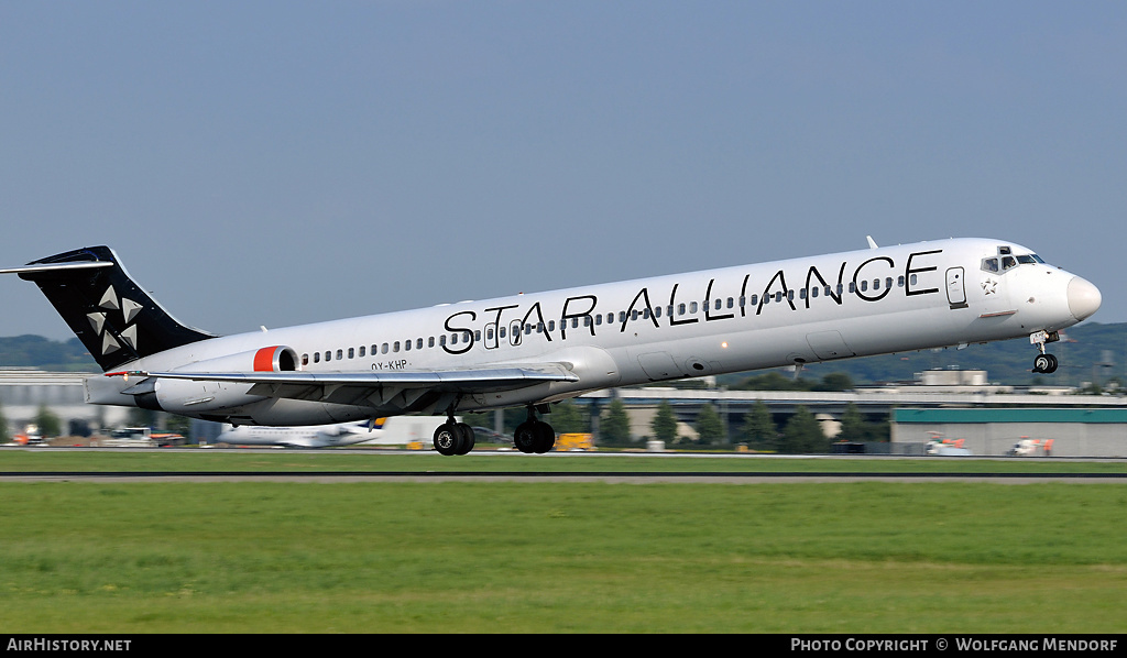 Aircraft Photo of OY-KHP | McDonnell Douglas MD-81 (DC-9-81) | Scandinavian Airlines - SAS | AirHistory.net #556042