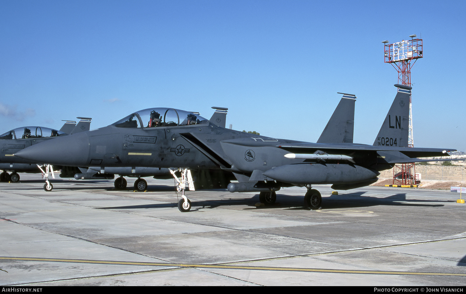 Aircraft Photo of 96-0204 / AF96-0204 | McDonnell Douglas F-15E Strike Eagle | USA - Air Force | AirHistory.net #556050