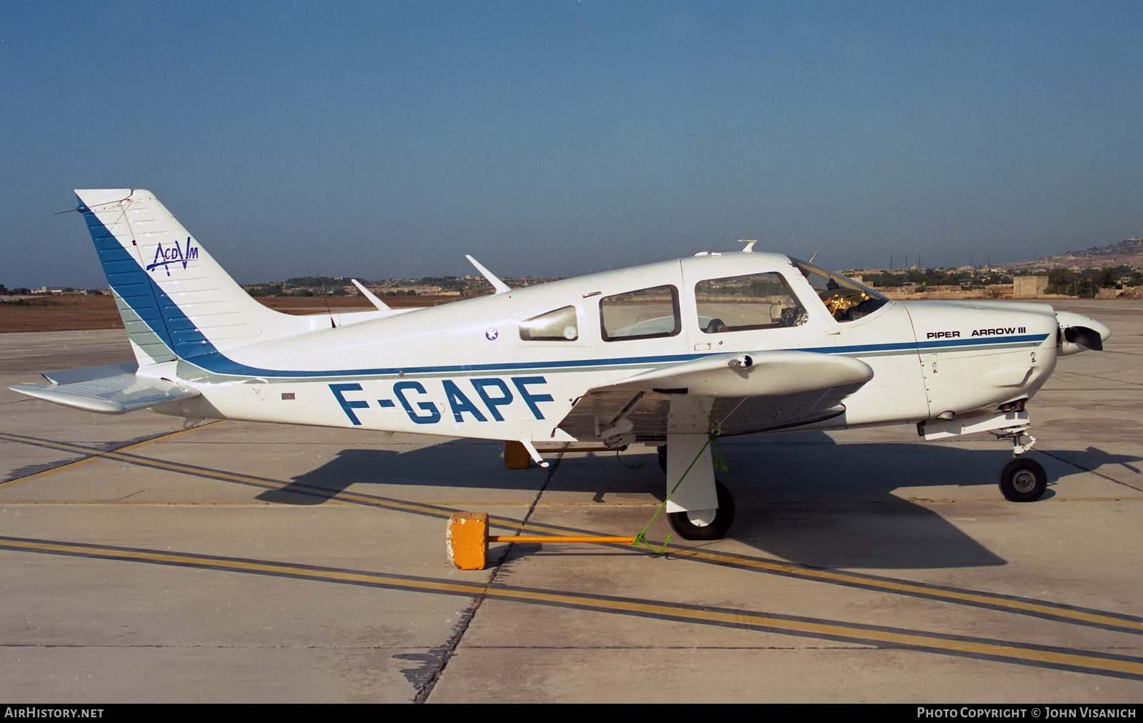 Aircraft Photo of F-GAPF | Piper PA-28R-201 Cherokee Arrow III | AirHistory.net #556052