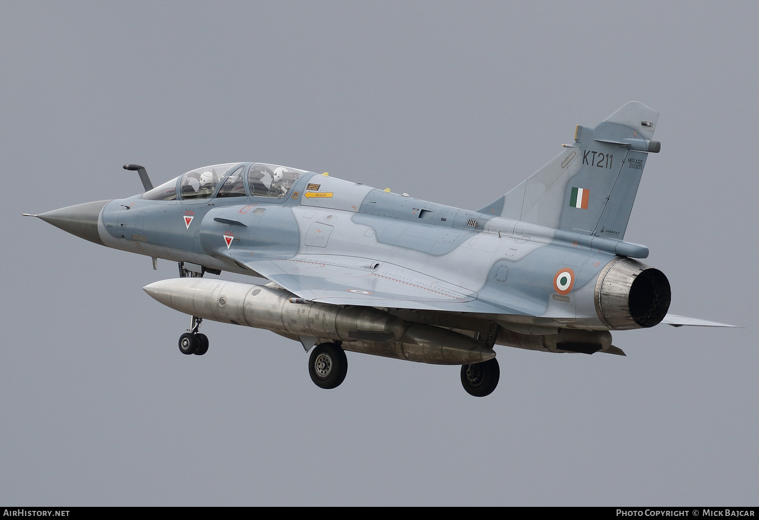 Aircraft Photo of KT211 | Dassault Mirage 2000TI | India - Air Force | AirHistory.net #556069