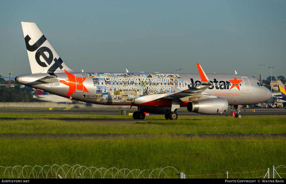 Aircraft Photo of VH-VFN | Airbus A320-232 | Jetstar Airways | AirHistory.net #556112