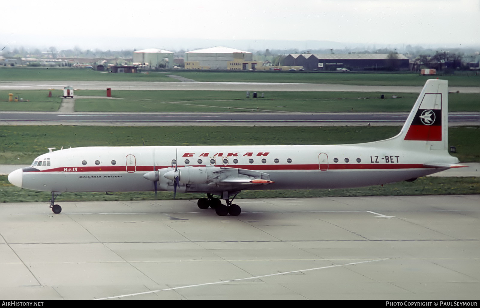 Aircraft Photo of LZ-BET | Ilyushin Il-18D | Balkan - Bulgarian Airlines | AirHistory.net #556114