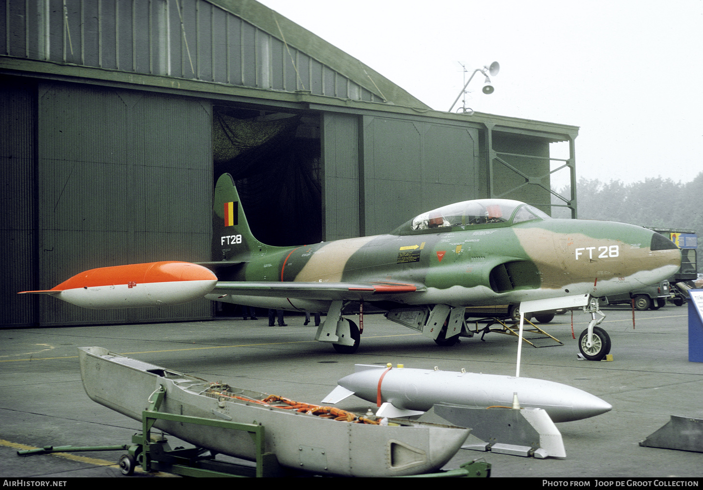 Aircraft Photo of FT28 | Lockheed T-33A | Belgium - Air Force | AirHistory.net #556125