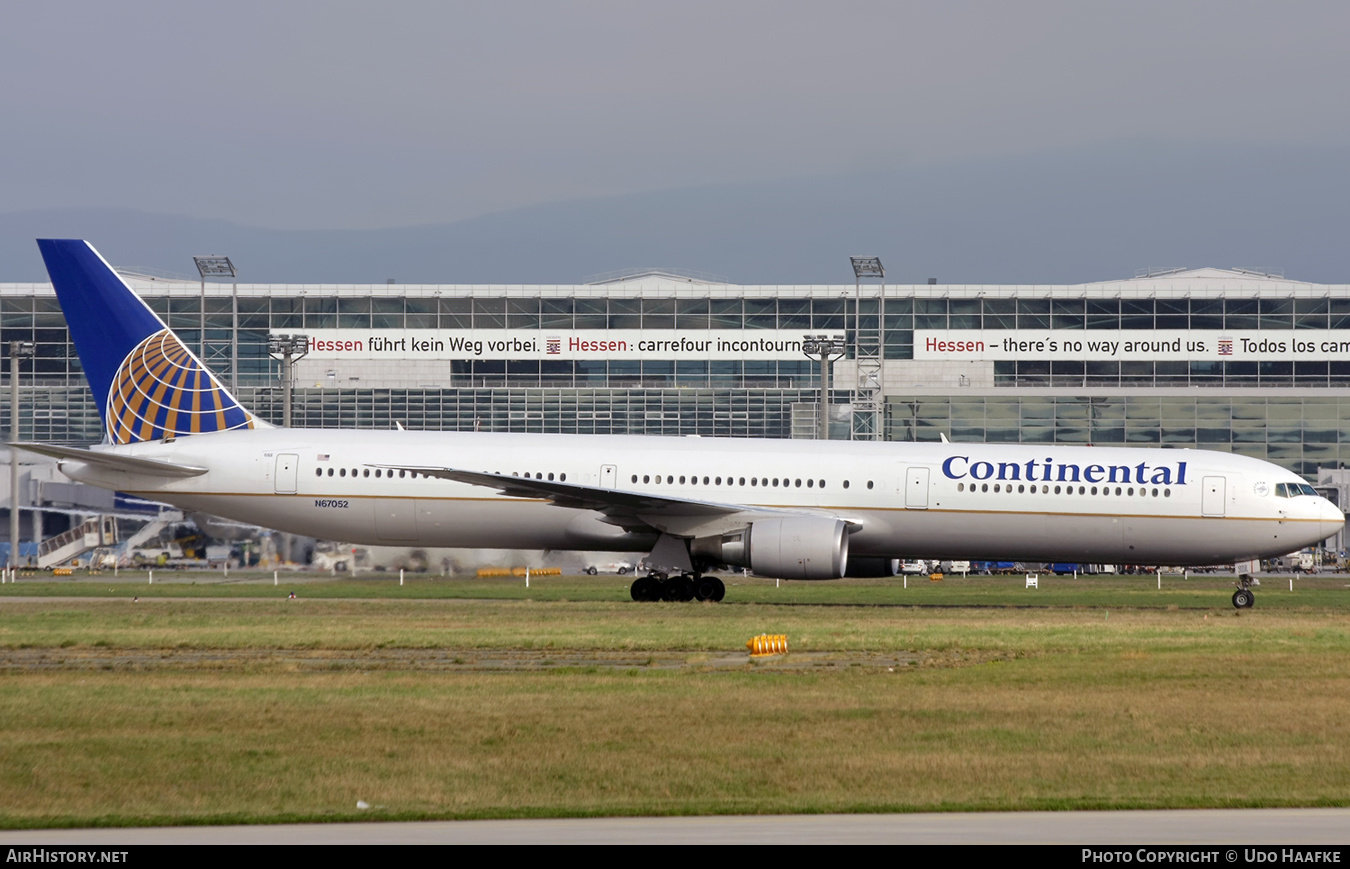 Aircraft Photo of N67052 | Boeing 767-424/ER | Continental Airlines | AirHistory.net #556132