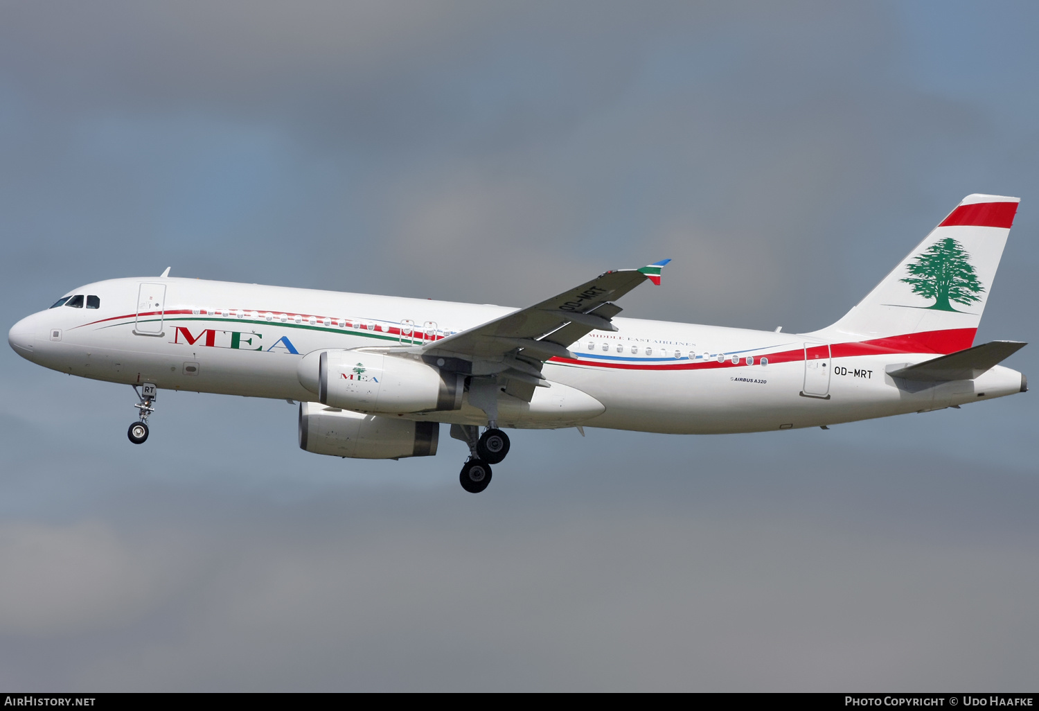 Aircraft Photo of OD-MRT | Airbus A320-232 | MEA - Middle East Airlines | AirHistory.net #556143