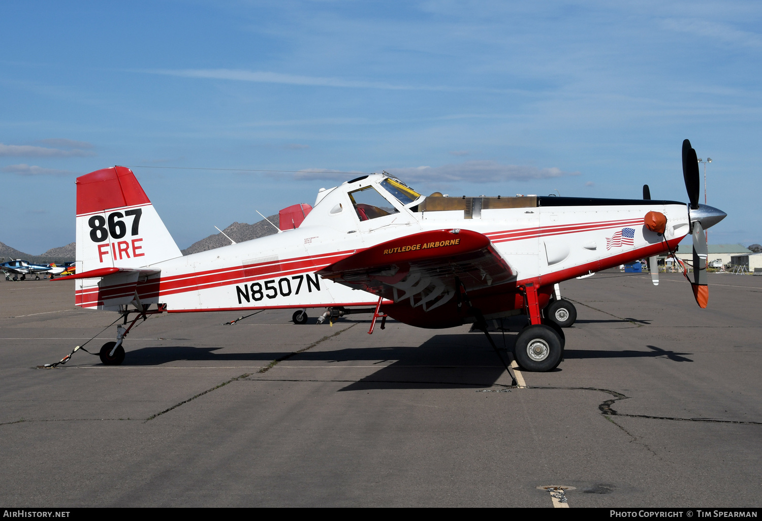 Aircraft Photo of N8507N | Air Tractor AT-802A | Rutledge Airborne Applications | AirHistory.net #556144