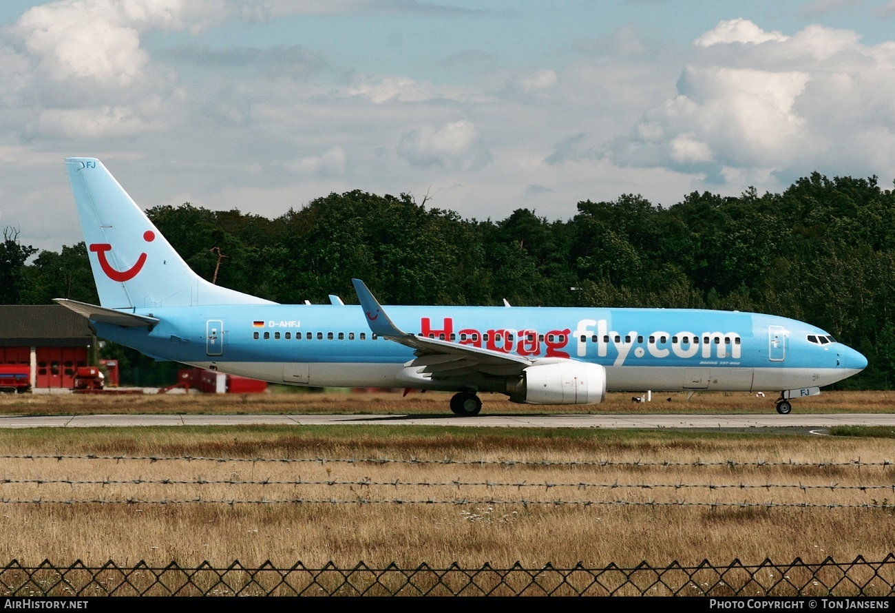 Aircraft Photo of D-AHFJ | Boeing 737-8K5 | Hapag-Lloyd | AirHistory.net #556165