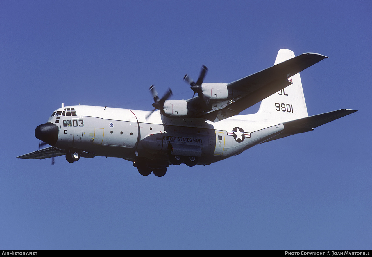 Aircraft Photo of 149801 / 9801 | Lockheed C-130F Hercules | USA - Navy | AirHistory.net #556167