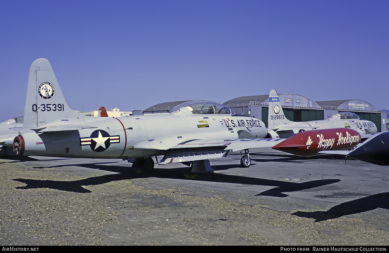 Aircraft Photo of 53-5391 / 0-35391 | Lockheed T-33A | USA - Air Force | AirHistory.net #556180