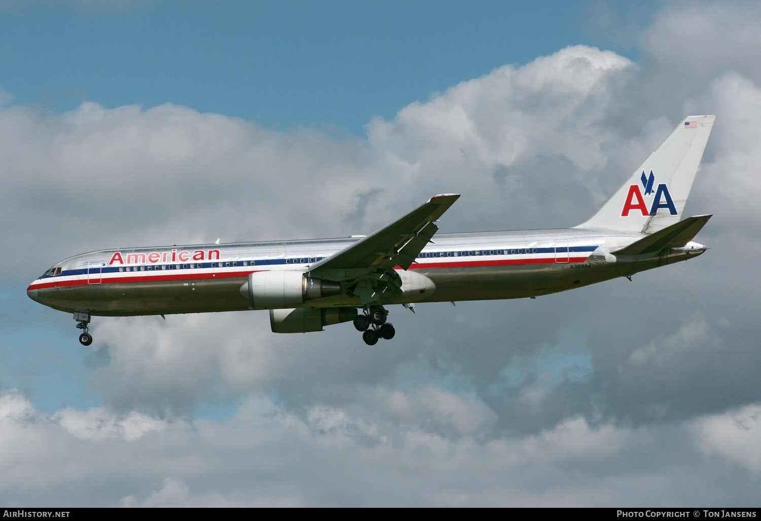 Aircraft Photo of N369AA | Boeing 767-323/ER | American Airlines | AirHistory.net #556188