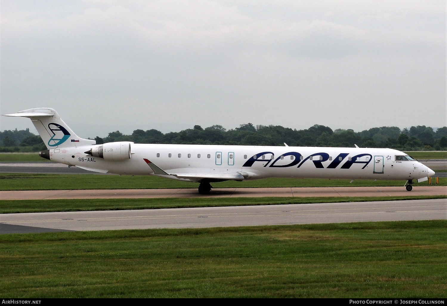 Aircraft Photo of S5-AAL | Bombardier CRJ-900ER (CL-600-2D24) | Adria Airways | AirHistory.net #556228