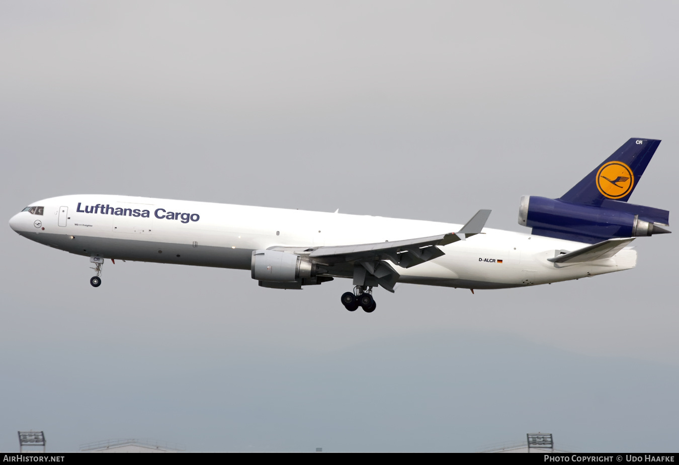 Aircraft Photo of D-ALCR | McDonnell Douglas MD-11F | Lufthansa Cargo | AirHistory.net #556234