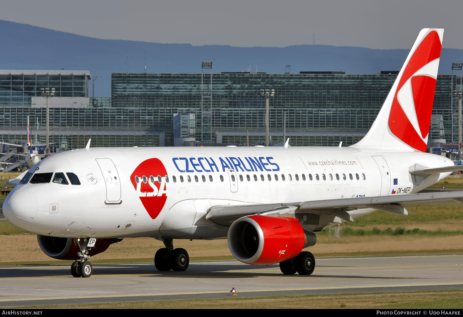 Aircraft Photo of OK-NEP | Airbus A319-112 | ČSA - Czech Airlines | AirHistory.net #556243