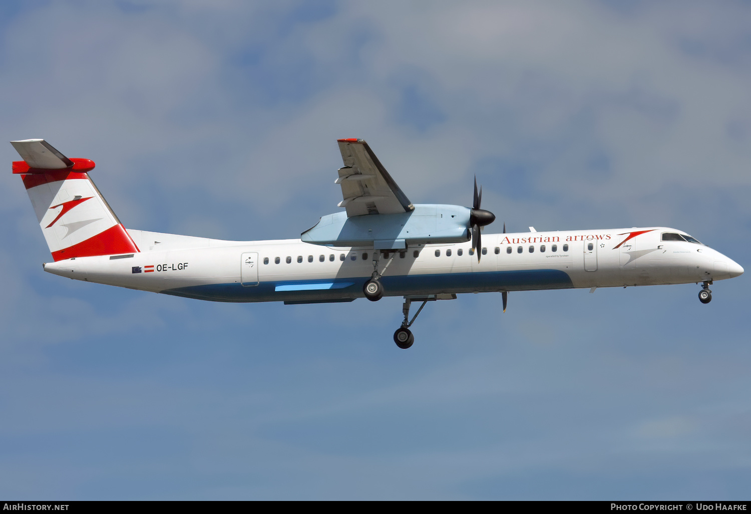 Aircraft Photo of OE-LGF | Bombardier DHC-8-402 Dash 8 | Austrian Arrows | AirHistory.net #556252