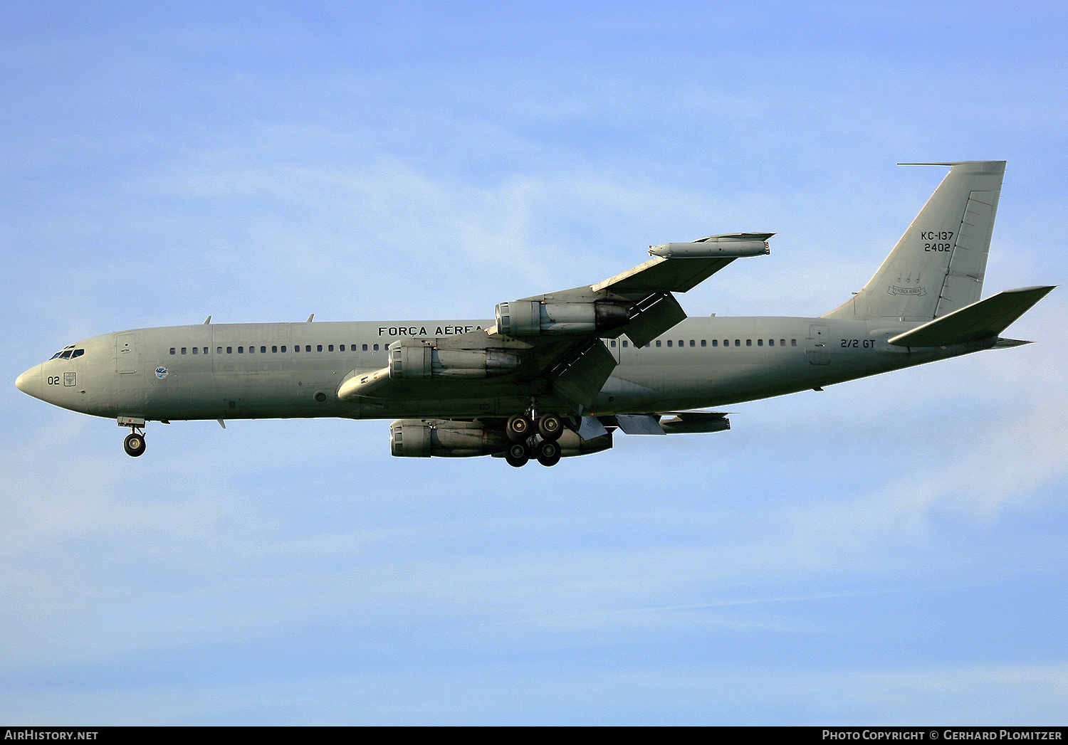 Aircraft Photo of 2402 | Boeing KC-137 (707-300C) | Brazil - Air Force | AirHistory.net #556253