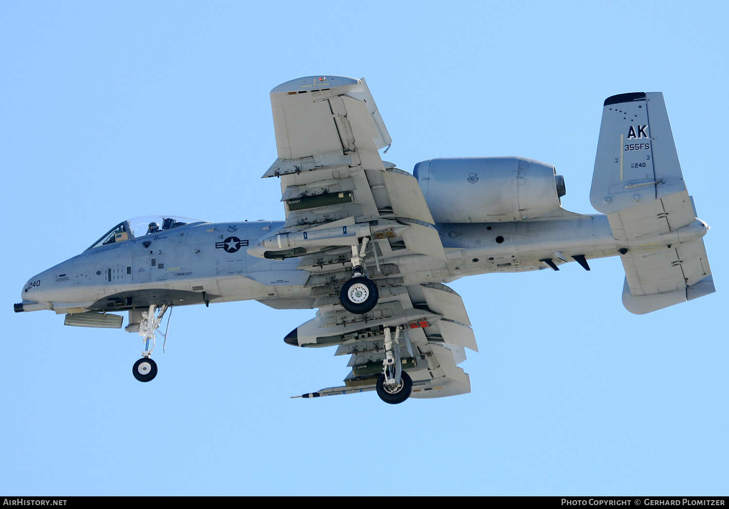 Aircraft Photo of 80-0240 / AF80-240 | Fairchild A-10C Thunderbolt II | USA - Air Force | AirHistory.net #556269