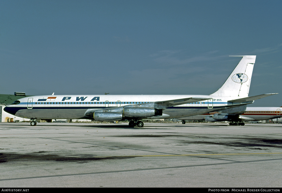 Aircraft Photo of HP-855 | Boeing 707-344 | Panama World Airways - PWA | AirHistory.net #556293
