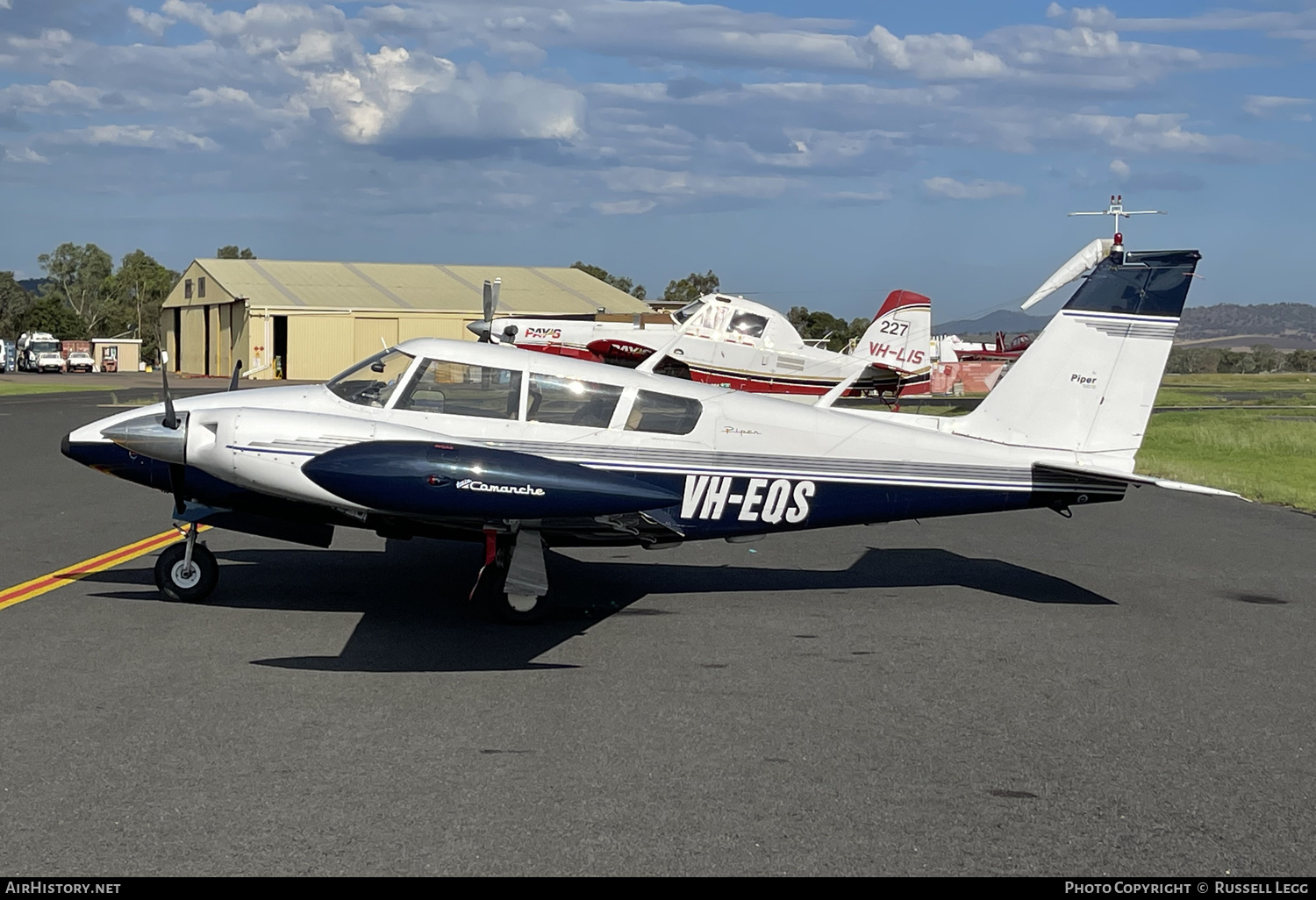 Aircraft Photo of VH-EQS | Piper PA-30-160 Twin Comanche B | AirHistory.net #556317