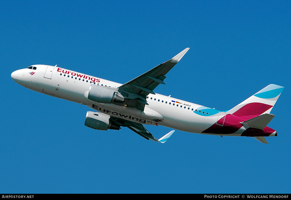 Aircraft Photo of D-AIZU | Airbus A320-214 | Eurowings | AirHistory.net #556328