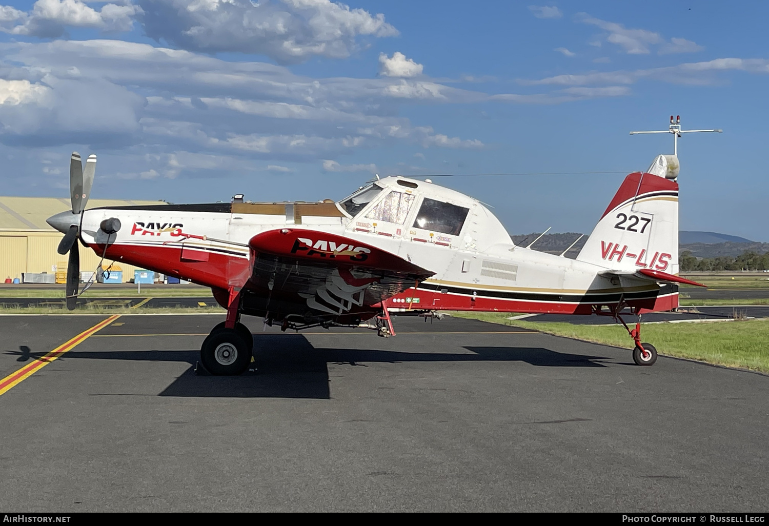 Aircraft Photo of VH-LIS | Air Tractor AT-802 | Pay's Air Service | AirHistory.net #556348