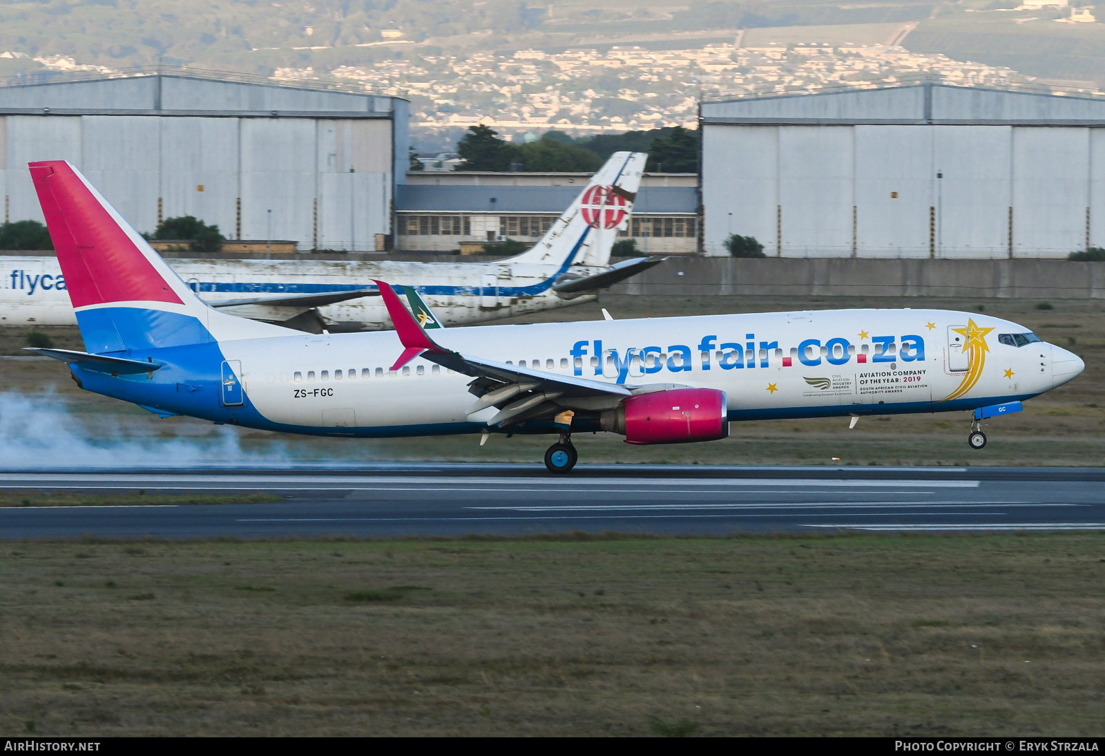 Aircraft Photo of ZS-FGC | Boeing 737-81M | FlySafair | AirHistory.net #556365