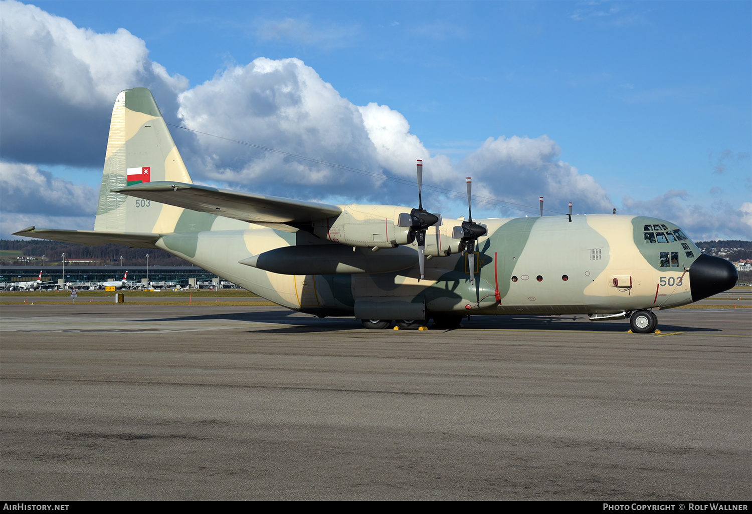 Aircraft Photo of 503 / ٥٠٣ | Lockheed C-130H Hercules | Oman - Air Force | AirHistory.net #556378