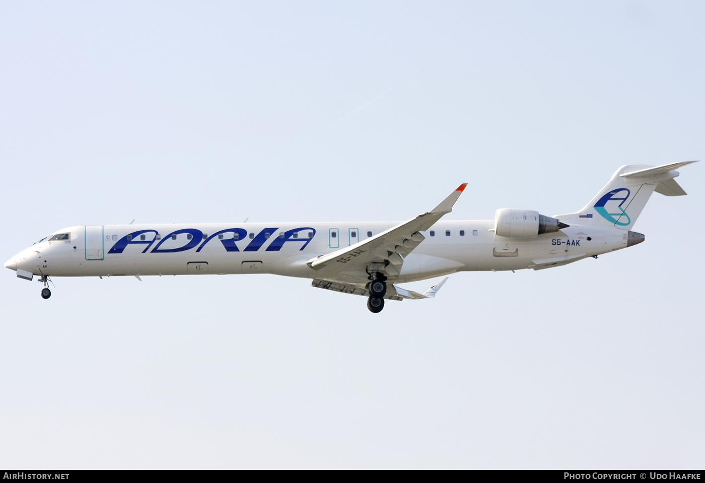 Aircraft Photo of S5-AAK | Bombardier CRJ-900 (CL-600-2D24) | Adria Airways | AirHistory.net #556400