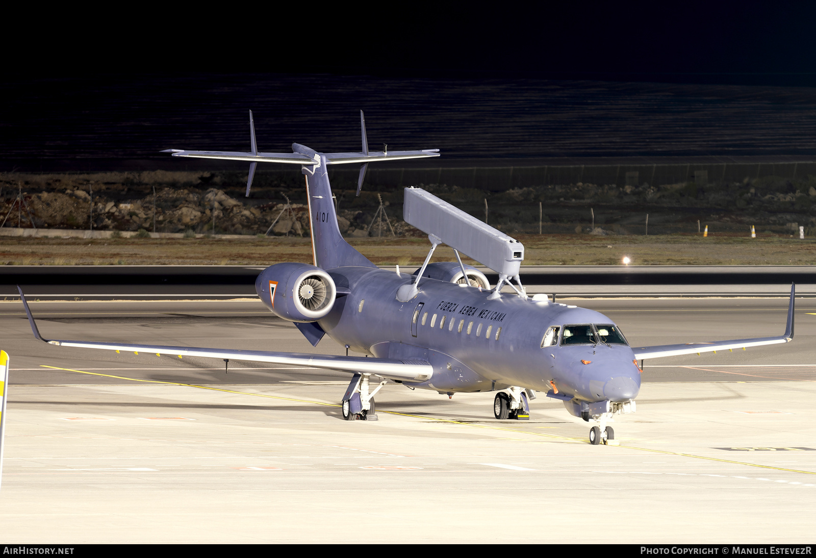 Aircraft Photo of 4101 | Embraer R-99 (EMB-145RS) | Mexico - Air Force | AirHistory.net #556410