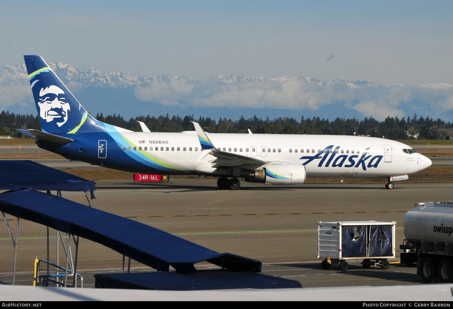 Aircraft Photo of N506AS | Boeing 737-890 | Alaska Airlines | AirHistory.net #556425