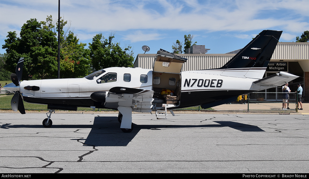 Aircraft Photo of N700EB | Socata TBM-700 | AirHistory.net #556435