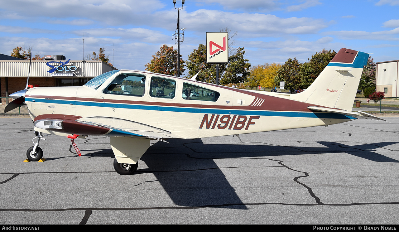 Aircraft Photo of N191BF | Beech F33A Bonanza | AirHistory.net #556436