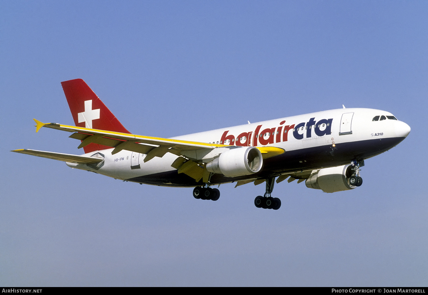 Aircraft Photo of HB-IPM | Airbus A310-325/ET | BalairCTA | AirHistory.net #556450