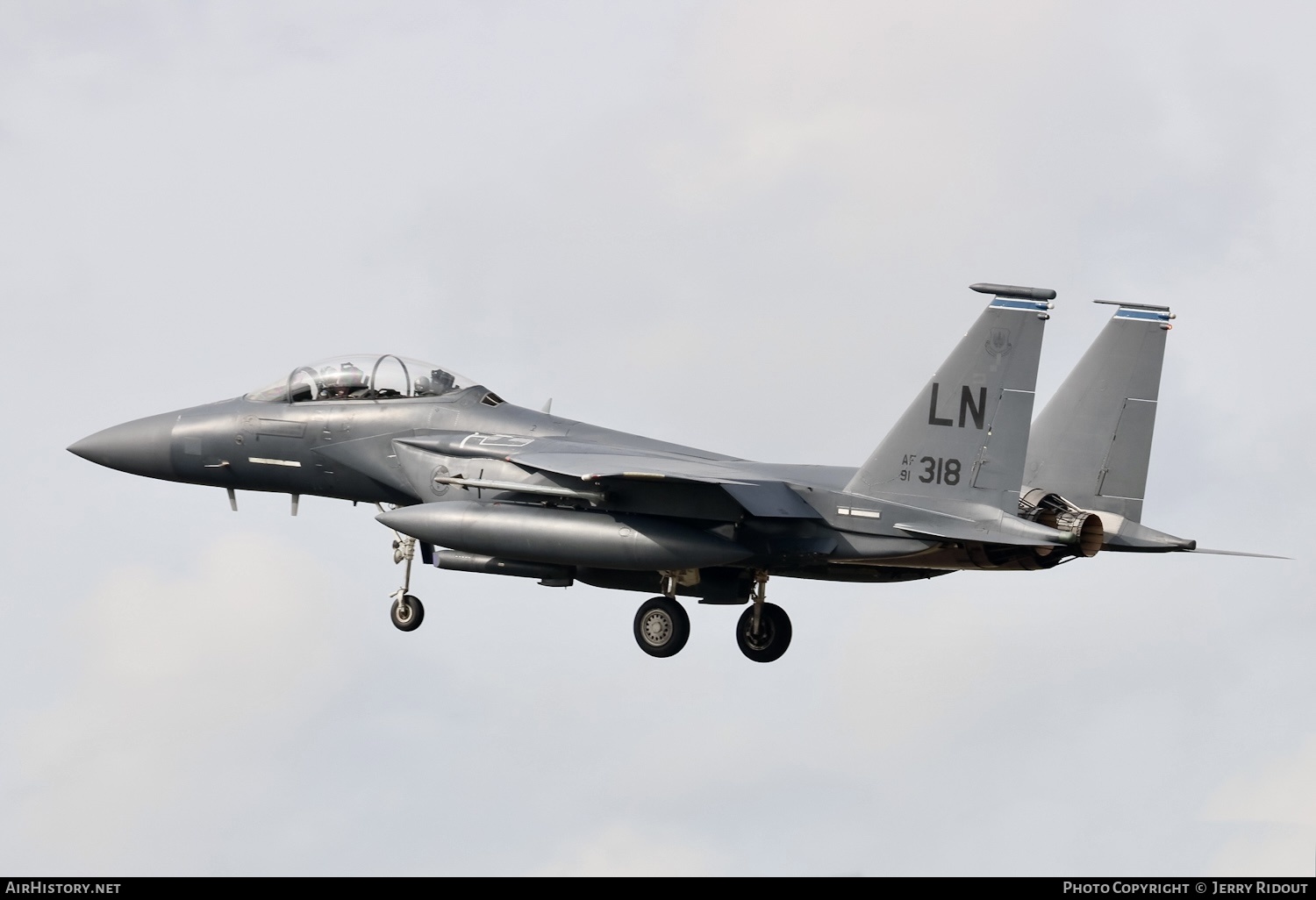 Aircraft Photo of 91-0318 / AF91-318 | McDonnell Douglas F-15E Strike Eagle | USA - Air Force | AirHistory.net #556480