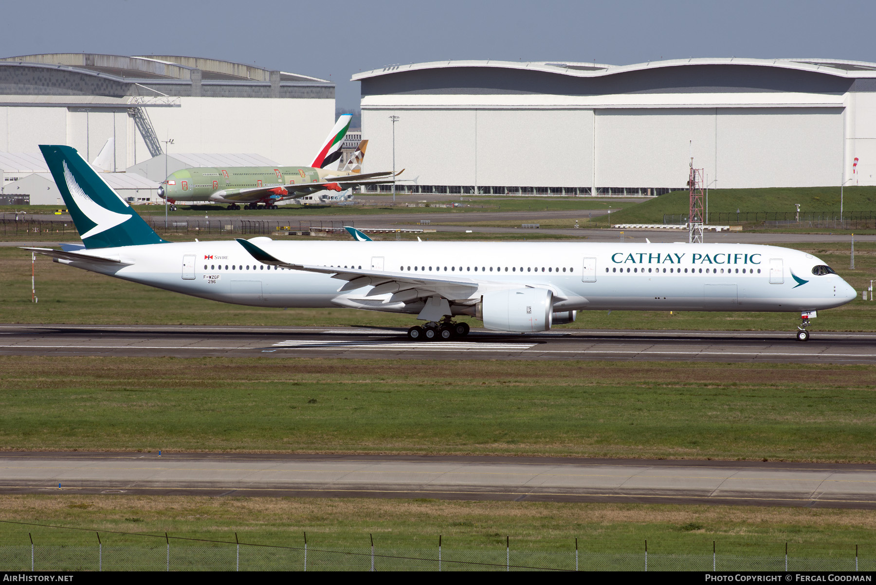 Aircraft Photo of F-WZGF | Airbus A350-1041 | Cathay Pacific Airways | AirHistory.net #556484