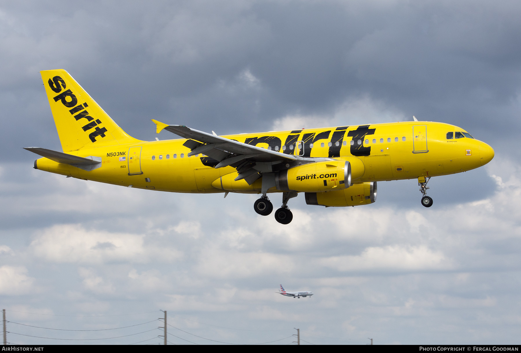 Aircraft Photo of N503NK | Airbus A319-132 | Spirit Airlines | AirHistory.net #556491