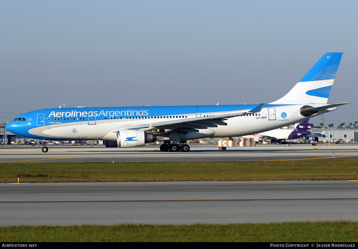 Aircraft Photo of LV-GKP | Airbus A330-203 | Aerolíneas Argentinas | AirHistory.net #556504