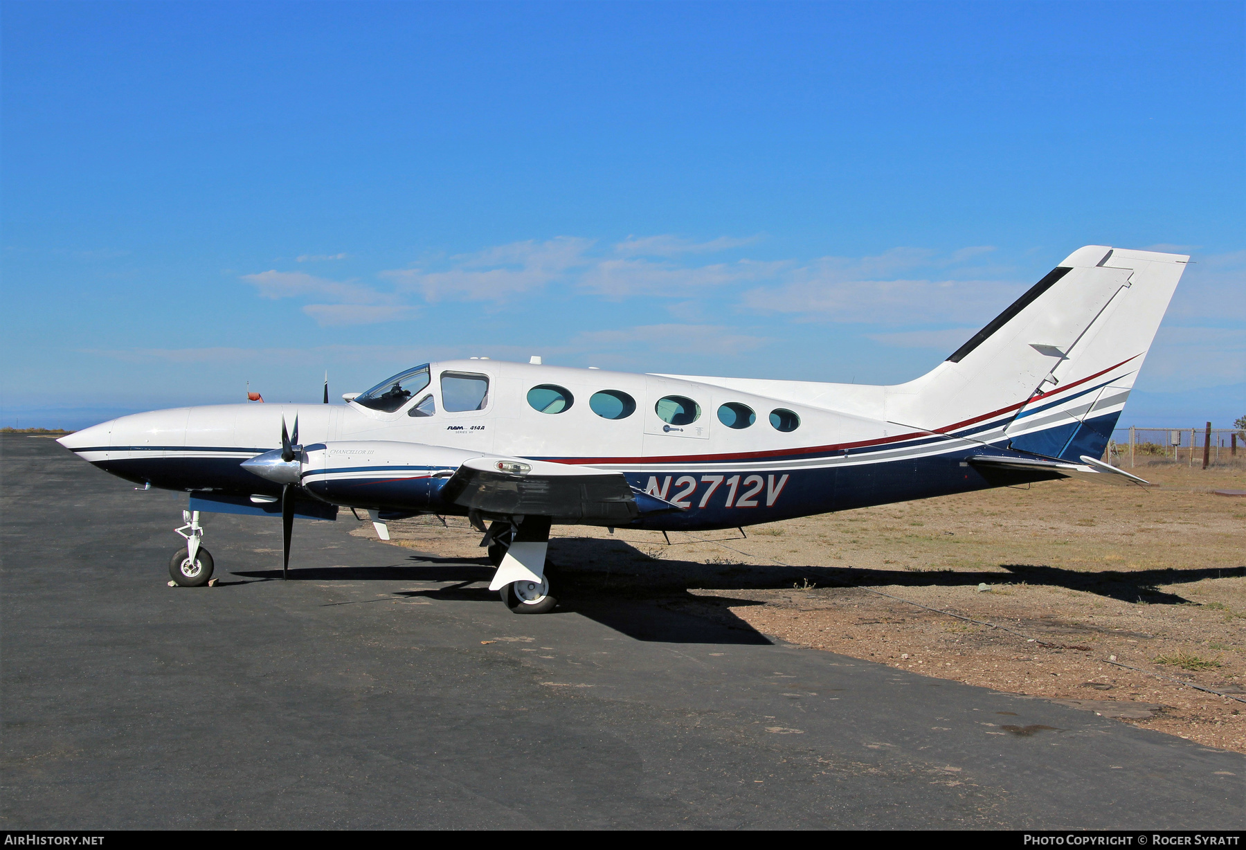 Aircraft Photo of N2712V | Cessna 414A Chancellor RAM Srs.7 | AirHistory.net #556507