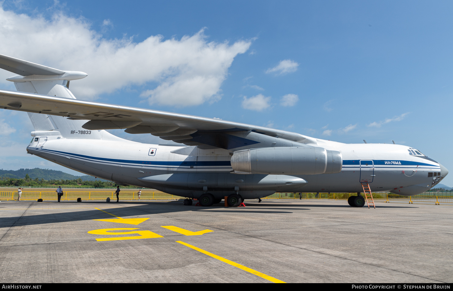 Aircraft Photo of RF-78833 | Ilyushin Il-76MD | Russia - Air Force | AirHistory.net #556508