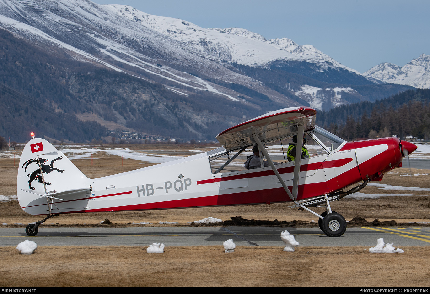 Aircraft Photo of HB-PQP | Piper PA-18-150 Super Cub | AirHistory.net #556510