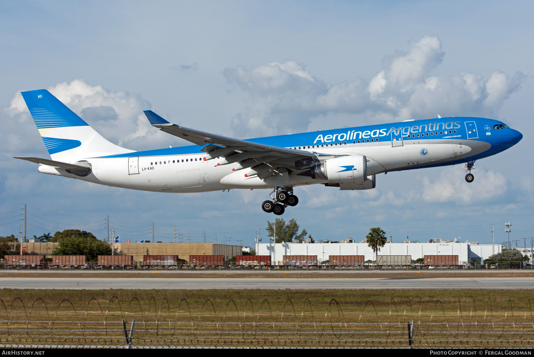 Aircraft Photo of LV-KAO | Airbus A330-202 | Aerolíneas Argentinas | AirHistory.net #556511