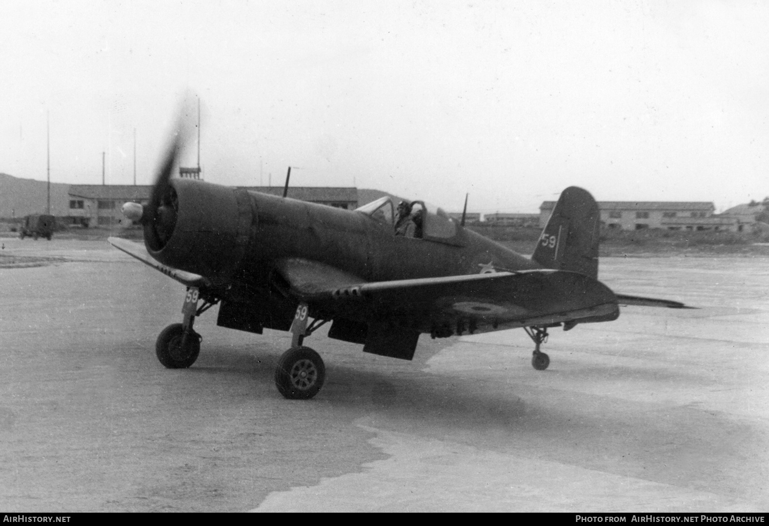Aircraft Photo of NZ5659 | Goodyear FG-1D Corsair | New Zealand - Air Force | AirHistory.net #556550